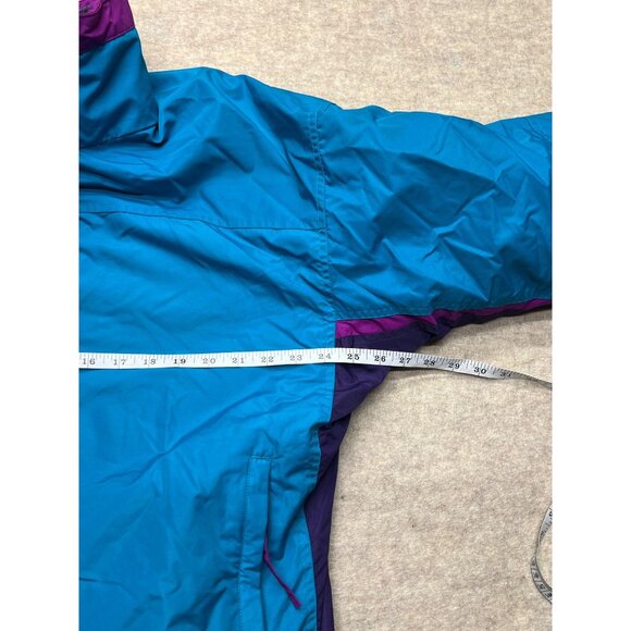 Vintage 90's Columbia Bugaboo Teal Full Zip Women's Winter Coat Women's Large - Picture 13 of 15